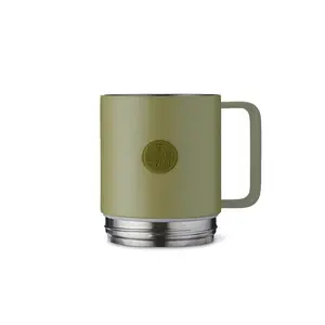 Eureka Boost 20 oz with Handle Extension for All-Day Hydration 316L Stainless Steel Corrosion Resistant Stackable Durable Reliable Bottle for Eco-Friendly Hydration