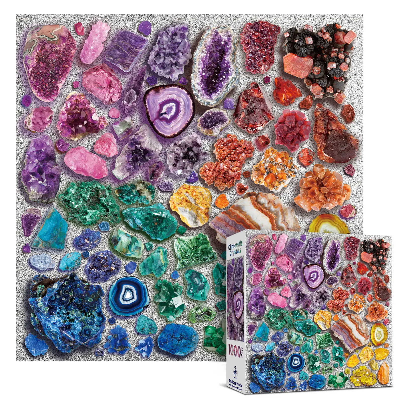 Antelope Puzzle Chromatic Crystals 1000 Piece Jigsaw Puzzle