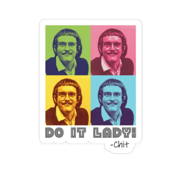 Do it Lady Chit Sticker, Viral TikTok Quote, Funny Motivational Work Sticker, Do It All Everything At Once, Coworker Gift