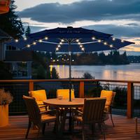 【HY11LT】Solar LED Lamp Beads-Navy-No Base