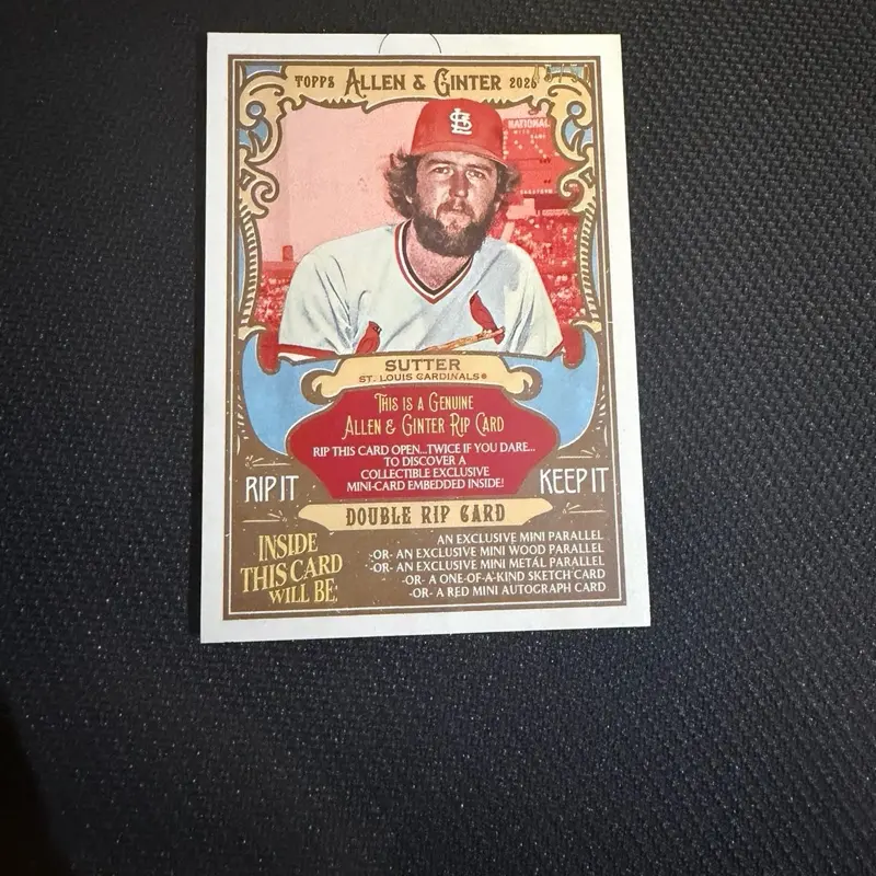 Topps 2025 Allen & Ginter Double Rip
