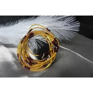 Golden Ember anklet