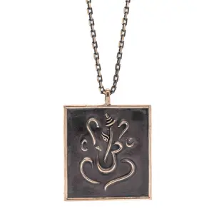 Good Luck Lord Ganesha Pendant Chain Necklace