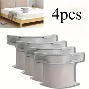 4-Pack Bed Sheet Clips, Adjustable Bed Sheet Holders for All Mattress Sizes, Secure Fit Bed Linen Accessories, Easy-To-Use Bedroom Supplies
