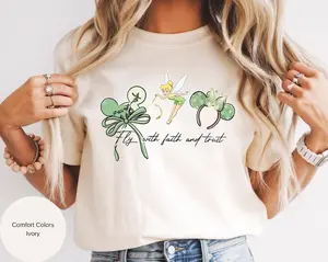 Youth and Adult Pixie Dust Fairy Shirt, Magical Sparkle Aesthetic Tee, Cute Girly Princess Inspired Outfit, Dreamy Vacation Shirt, Fantasy Magic Graphic Tee, Comfort Colors Style