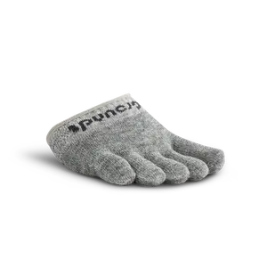 Mens Barefoot Grounding Half Cut Toe Sock
