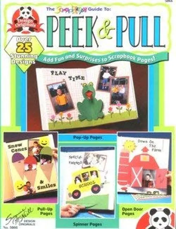USED-Scrap happy guide to - peek & pull: Add fun and surprises to scrapbook pages! over 25 stunning designs (Scrap happy guides) by Suzanne McNeill (Paperback)