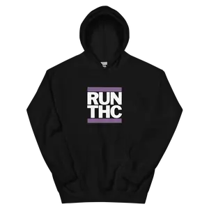 RUN THC | Unisex Hoodie | Purple Logo