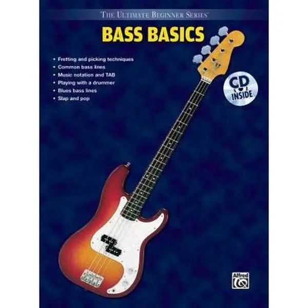 USED Book - Ultimate Beginner Bass Basics: Steps One & Two, Book & CD (The Ultimate Beginner Series) by Dale Titus (Paperback) - english