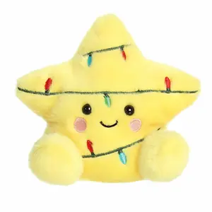 Palm Pals Festive Navi Star Topper 5 inch Yellow Mini Soft Plush Collectable Stuffed Animal