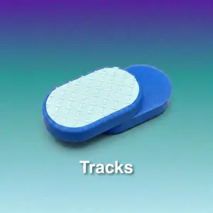 Funzio Magnetic Pill Fidget Slider Toy - Clicky Version, 5 Texture Options