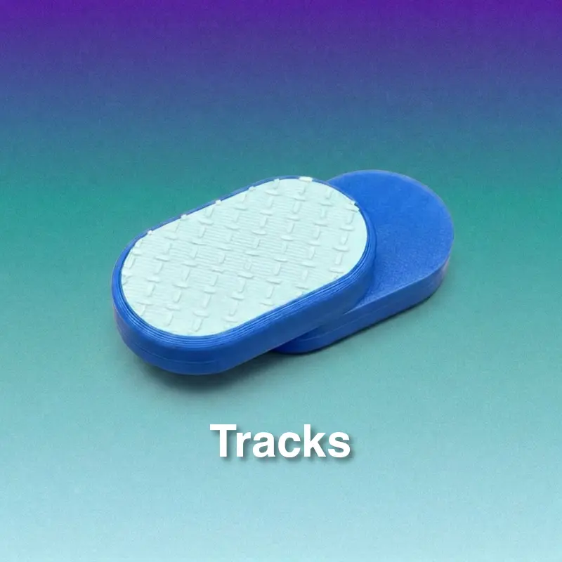 Funzio Magnetic Pill Fidget Slider Toy - Clicky Version, 5 Texture Options