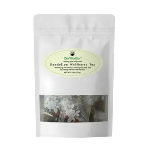 Dandelion Wolfberry Tea - Supports Kidneys & Liver Health with a Natural Blend of Seven Herbal Ingredients 120g Per Pack