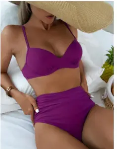 Vintage High Waisted Tropical Bikini - Summer Ready!