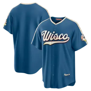 Unisex Baseball Brewer Team New Jersey 2026 City Connect Stadium Jersey -  Mineral Blue
