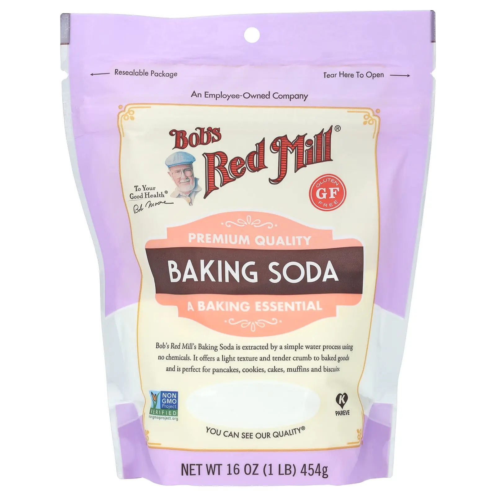 Bob's Red Mill Baking Soda, 1 lb (454 g) Bob's Red Mill Baking Soda, 1 lb (454 g)