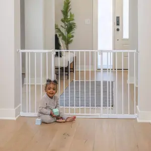 Toddleroo by North States StepSafe Extra Wide Baby Gate 29"-55" - White Toddleroo by North States StepSafe Extra Wide Baby Gate 29"-55" - White
