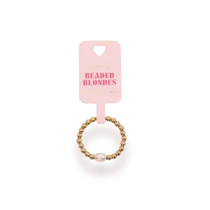 Haley Pearl Ring in Gold