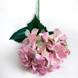 Light Pink and Green Hydrangea Spray 25" - Artificial Flower
