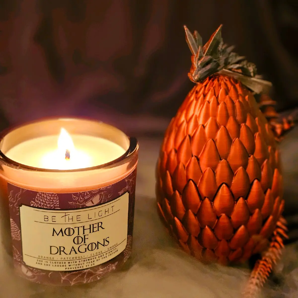 Mother Of Dragons Candle Mother Of Dragons Candle