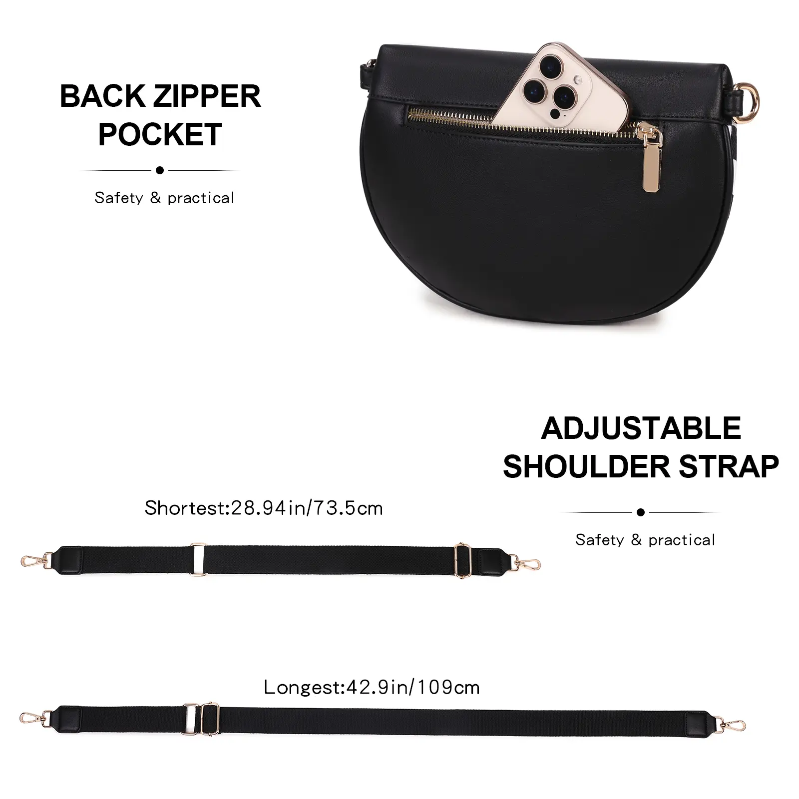 anti theft womens leather sling backpack rfid Bag for Women, Small Crossbody Travel Purse, Pickpocket Proof RFID Blocking Crossbody Bag for Women Travel, Small Black: Handbags If youve ever caught yourself checking your bag on crowded streets or public transport Tourer | Women's Anti-Theft Leather