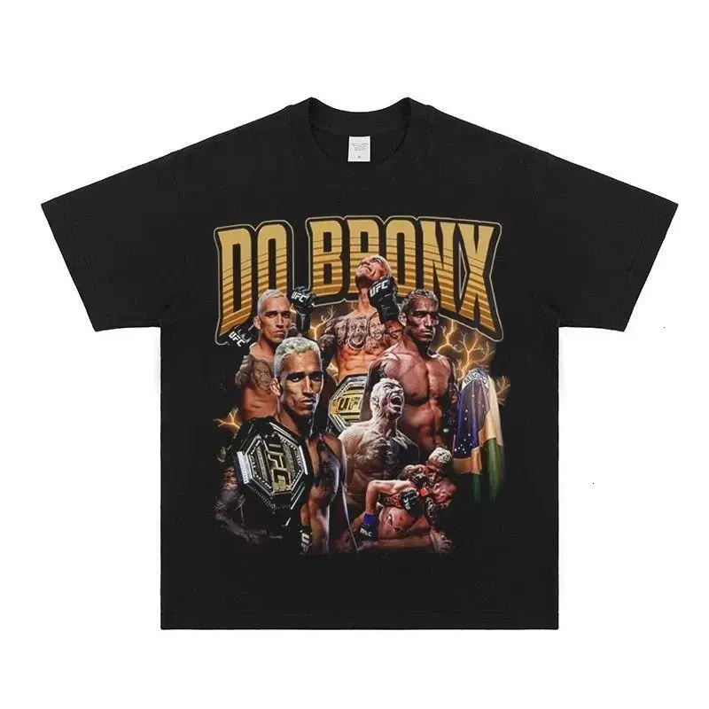 Charles Oliveira Shirt, Vintage 90s Bootleg Rap Tee, UFC Champion Do Bronx Merch, Retro MMA Brazil Fighter Gold Birthday Gift for Men