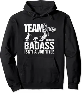 Team Roping Team Roper Badass Rodeo Cowboy Novelty Gift Pullover Hoodie - Alexanderdu Shop 62B07NJ1CR7L