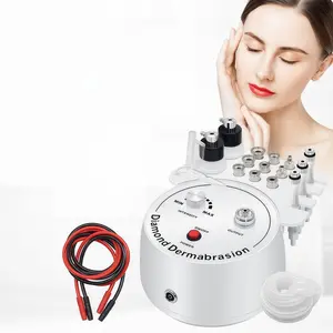 Multi functional three in one white micro exfoliating machine, women's facial skincare and beauty device, with water spray 65-68mmHg suction facial exfoliating skin exfoliating machine, household facial exfoliating machine, 100-240v