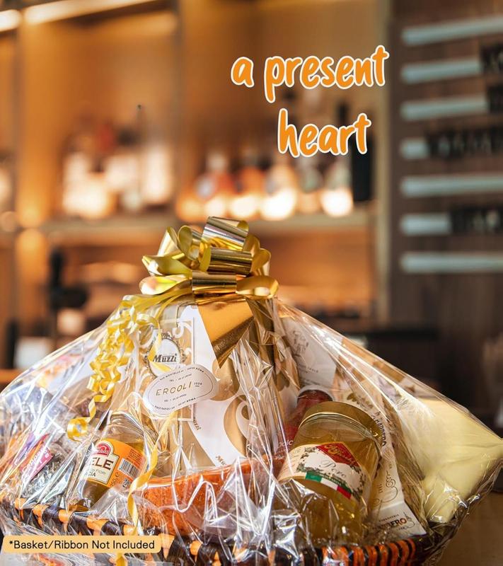 6PCS Extra Large Cellophane Bags, 30x40 Inches Clear Cellophane Wrap for Gift Baskets, Jumbo Huge Packaging Clear Gift Bags 2.8 Mil Thick