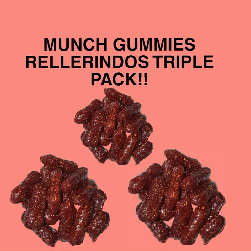Munch Gummies ~ Rellerindos triple pack