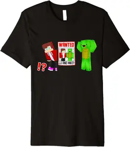 Jj And Mikey Wanted!? Premium T-Shirt | Unisex Cotton T-Shirt | Unique Gift Tee