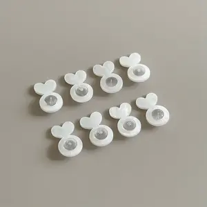 10-pc Transparent Silicone Ear Lift Support Backings for Heavy Earrings Prevent Sagging Secure Fit Comfortable All-Day Wear Ideal for Statement Earrings & Daily Beauty Hacks