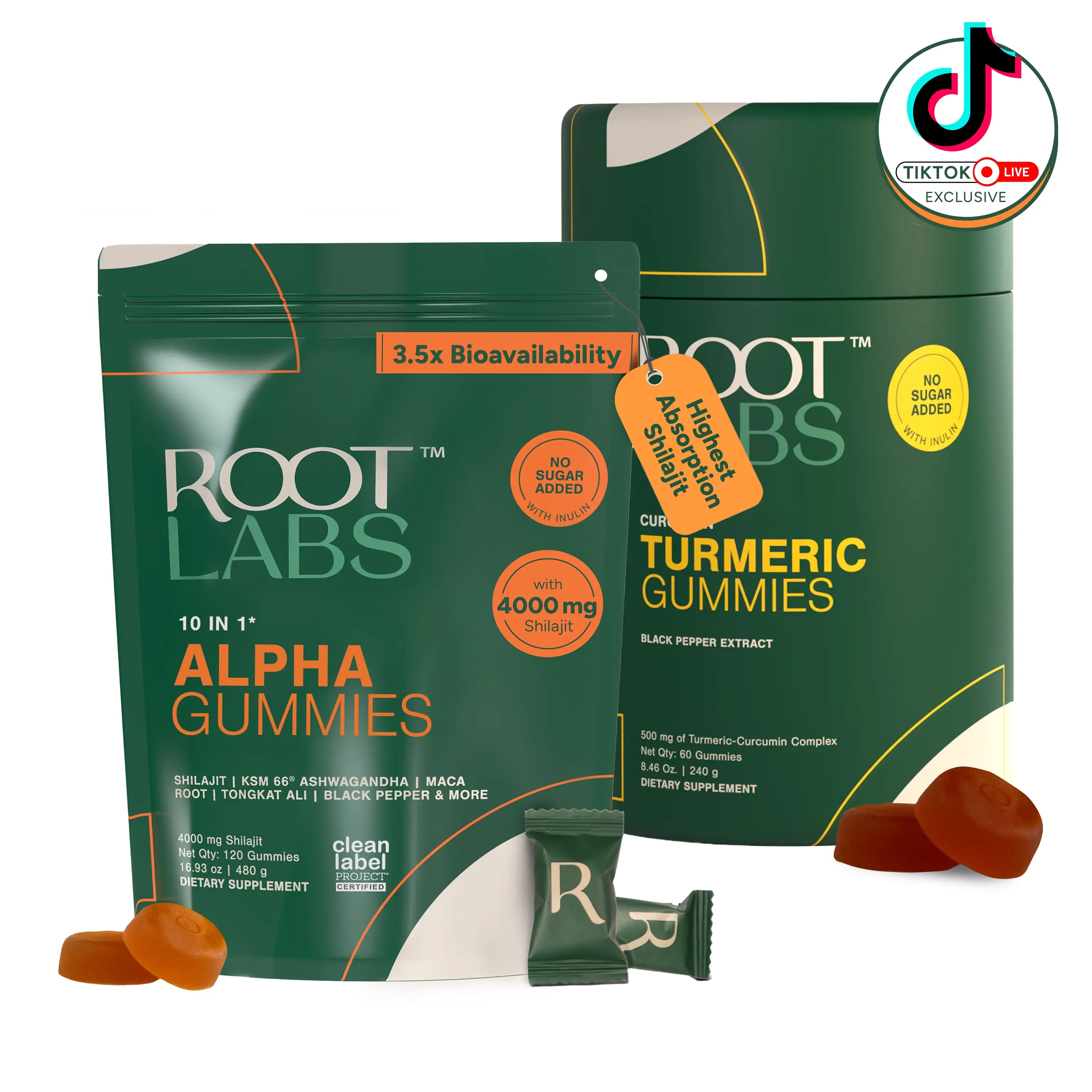 Alpha 120s + Turmeric 60s