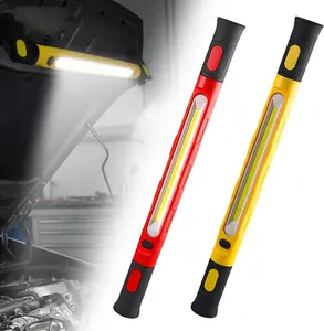 Super Bright Magnetic Work Light Under Hood Work Lamp Bar Rechargeable Battery 360° Adjustable Multi-Function LED Work Light For Car Repair Outdoor Lighting