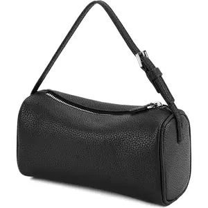 Crossbody Bag for Women Trendy PU Leather Small Barrel Purse Designer Hobo Bags  Handbags