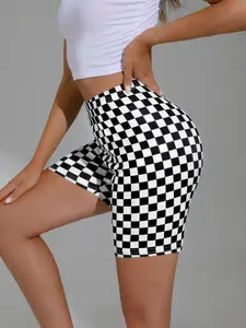 Fashionable Comfortable Women's Summer Casual Running and Fitness High Waisted Shorts, No Pockets, Ideal for Outdoor Activities, Lightweight Design