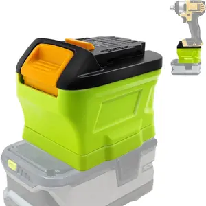 18V Power Tool Adapter, Lithium Battery Converter, Cordless Tool Accessories for Ryobi 18V Lithium Battery, Dewalt 18V 20V Lithium Battery, Lithium Ion Battery