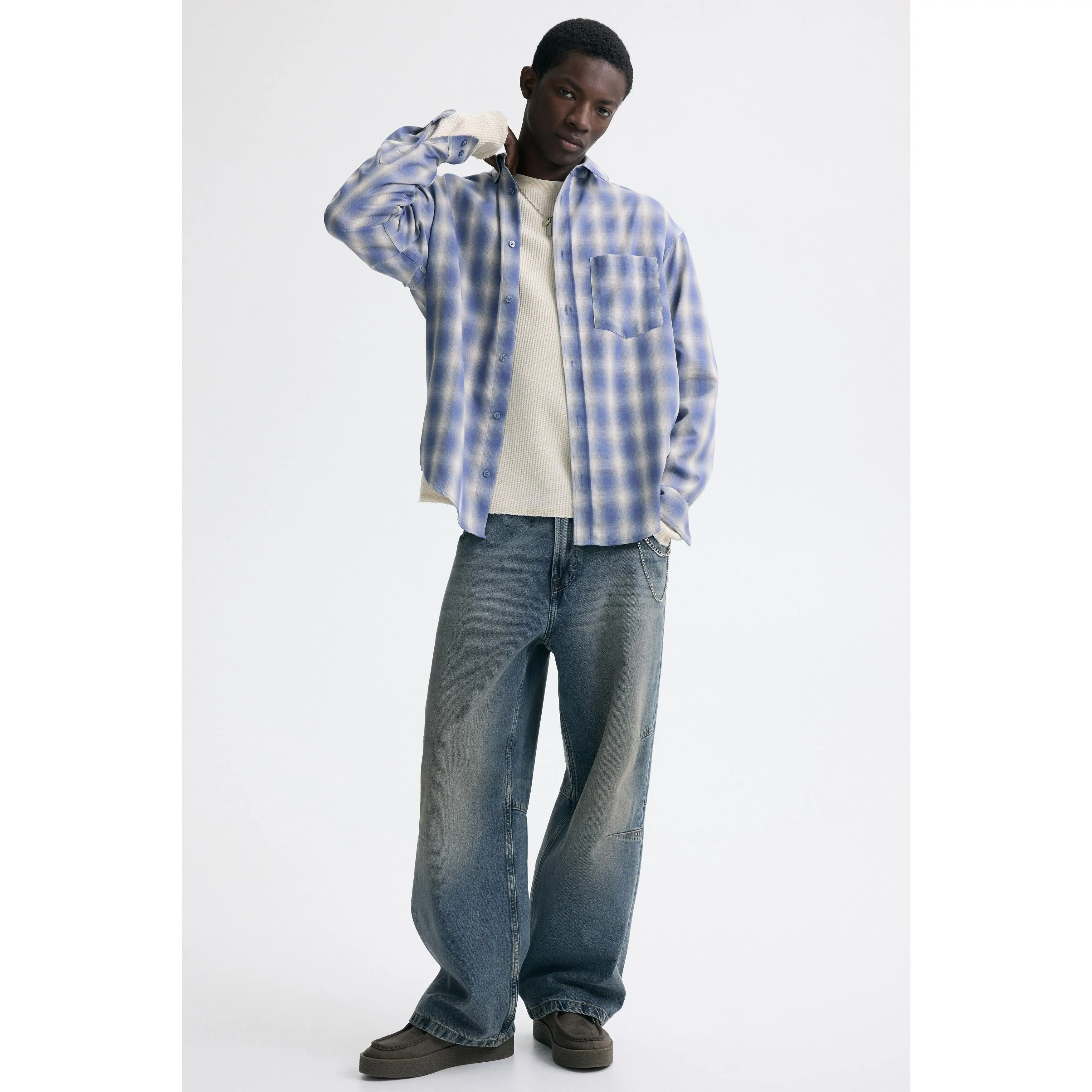 h&m dress shirt size chart Slim Fit H And M Mens Size Guide Slim Fit Polo Shirt Navy Blue Men H&M