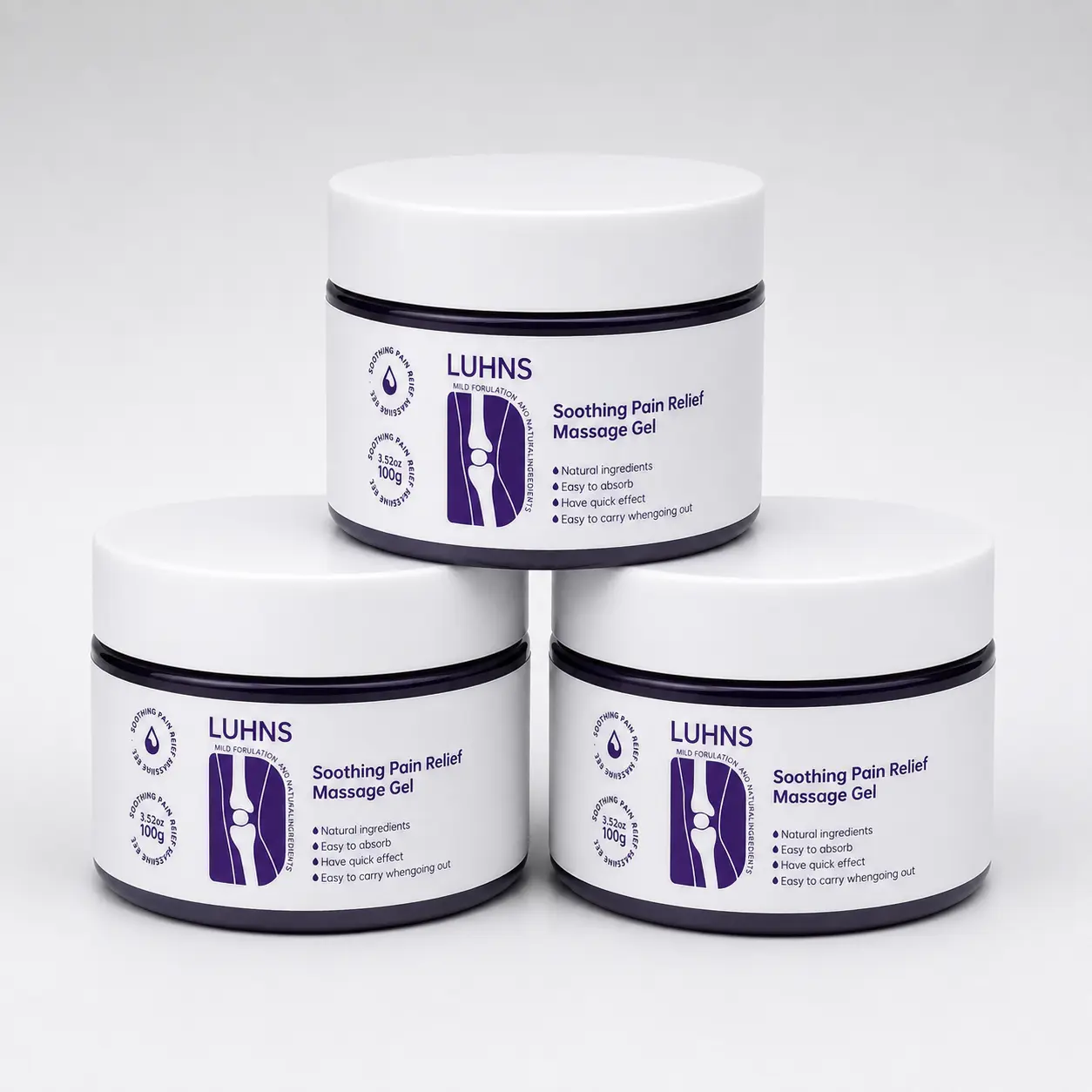 Buy 1 Get 2 Free Viral LUHNS Arnica Muscle Massage Gel 100g Full-Body Soothing Care kreain recovery formula mejorada severe knee arthritis pain relief mariguanol extra fuerte neck new model