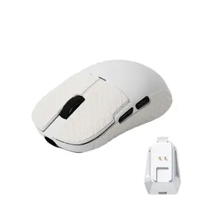 AJAZZ AJ159P MC Wireless Gaming Mouse, Non-slip Sticker Set Lightweight Mouse with Charging Base, 12000DPI Lightweight Design Mouse