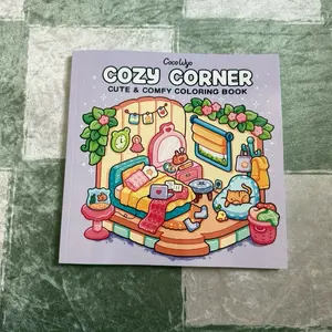 Coco Wyo Cozy Corner Cute & Comfy Coloring Book - Adorable Design for Relaxing Coloring Time