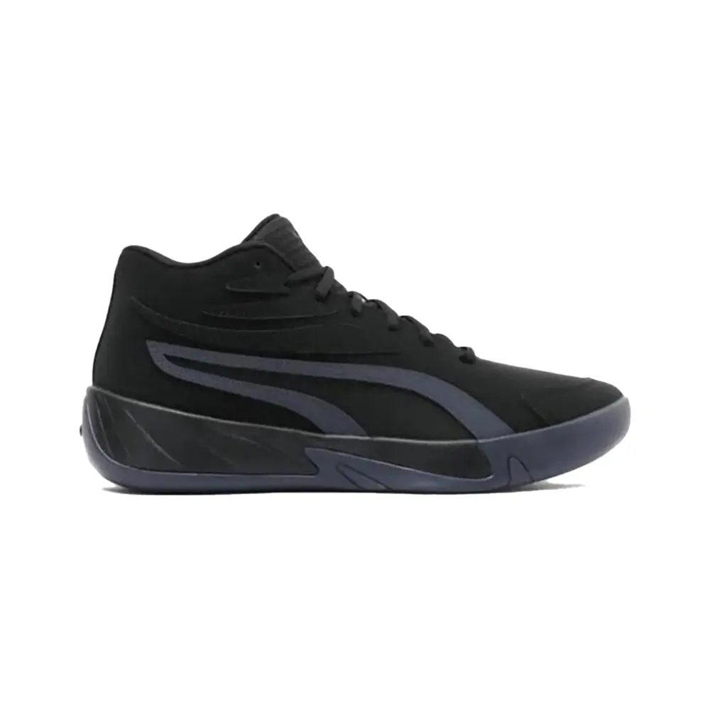 PUMA Mens Court Pro Nubuck Basketball Sneakers Shoes - Black