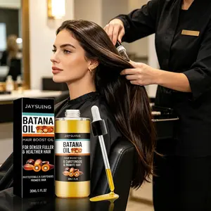 1box/2boxes Batana Oil for Hair, Batana Hair Boost Oil for Denser Fuller Healthier Hair, Nourishing Scalp Oil with Phytosterols & Carotenoids, Strengthening Hair Oil for All Hair Types, Moisturizing Haircare Liquid, 30ML/1FL.OZ