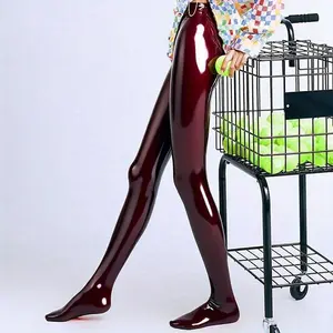 Women 2 Pairs Ultra Thin Glossy Pantyhose Stockings 8D Shiny Horse Oil Tights Transparent Reflective High Wear Comfort Fit Machine Washable Sexy Tights For Parties Work Everyday Leg Warmers Glisten Outfit Style Elegance Womenswear