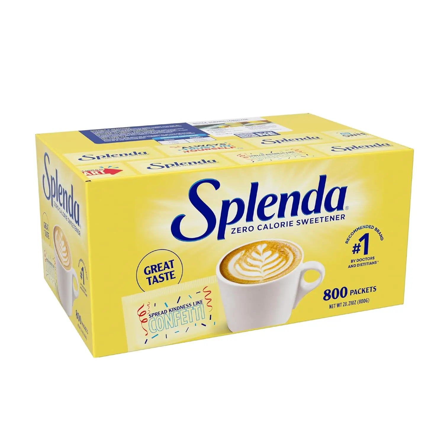 SPLENDA Zero Calorie Sweetener Value Pack, 800 Count Packets SPLENDA Zero Calorie Sweetener Value Pack, 800 Count Packets