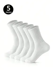 Women's Thick Warm Socks, & High-Top Compression Knee-Highs, Casual Comfort for Fall Winter, Outdoor Sports Running Fitness