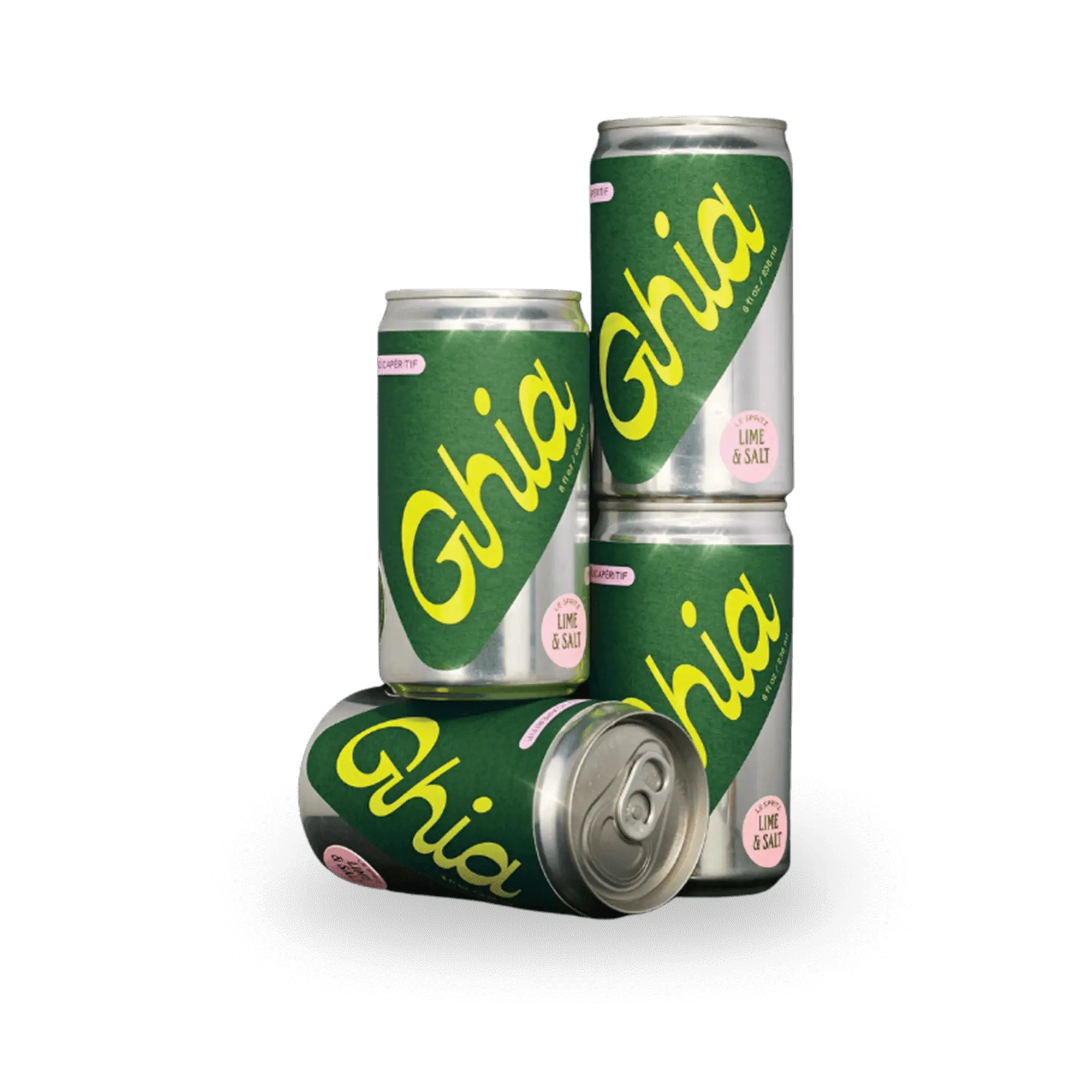 Ghia Le Spritz Lime & Salt – Non-Alcoholic Sparkling Aperitif with Citrus, Bitters & Sea Salt | Bold, Zesty & Alcohol-Free | Ready-to-Drink, Vegan & Refreshing | Perfect for Sober Socializing, Summer Vibes & Mindful Mocktail Moments