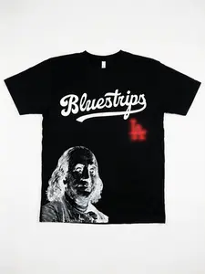 Baseball Bluestrips Tee