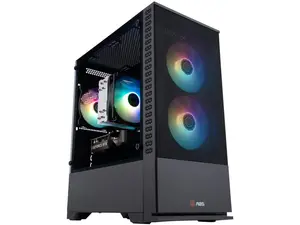 ABS Cyclone Aqua Gaming PC - Windows 11 - Intel Core i7-14700F - GeForce RTX 5060 - DLSS 4 - 16GB DDR4 3200 - 1TB M.2 SSD