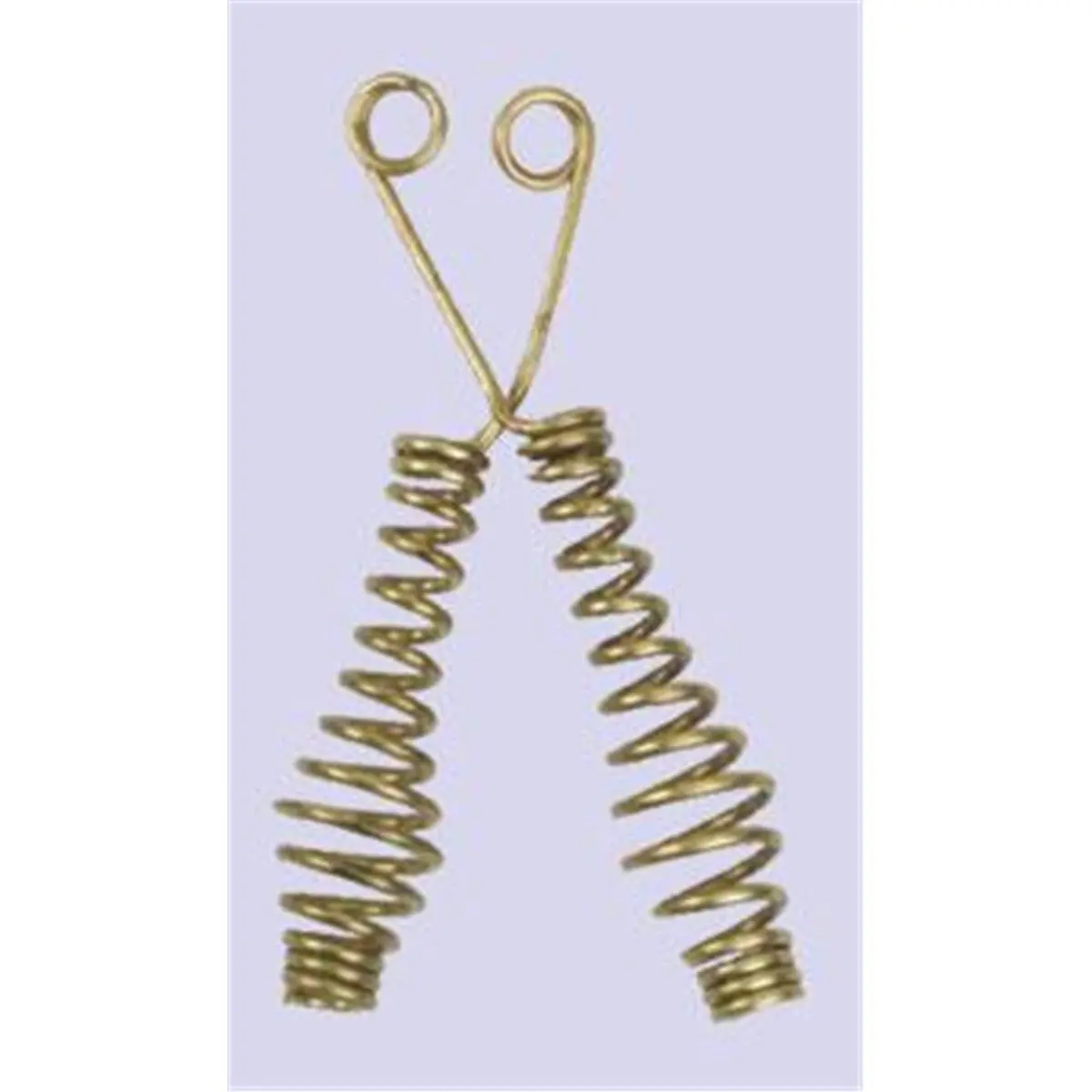 Brass Fireplace Spark Screen Pulls - 1 Pair Hardware Handles, Brass Finish, Easy-Retract Design (Masewa Metal Net Co. Ltd CF1010 Model)